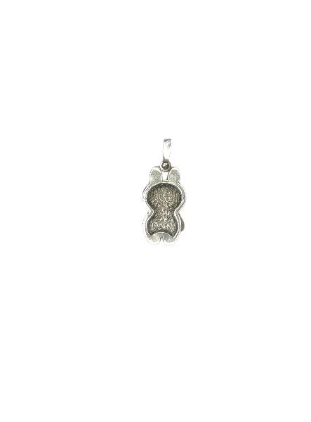 Labubu Silver Pendant, 925 Sterling Silver, Daily Wear, Monsters Series Character, 1.2 Inches Height, Art Collection