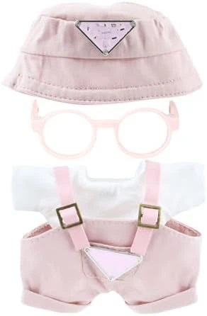 Doll Clothes (NO Doll) 17cm Pink Outfits For Dolls Elegant Black Dress Hair Clips Glasses And Bag Exquisite Clothes Accessories Compatible With Doll (NO Doll) (Style 5) 15 Doll Clothes (NO Doll) 17cm Pink Outfits For Dolls Elegant Black Dress Hair Clips Glasses And Bag Exquisite Clothes Accessories Compatible With Doll (NO Doll) (Style 5) - Image 15