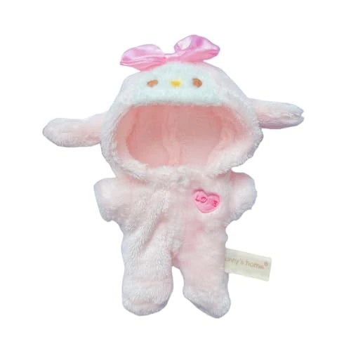 17cm Doll Clothes Set (No Doll Included), Overalls Set For 6.7inch Suit, Faking Animal Style Outfit Jumpsuit, Cute Fashion Dress Up Clothes Accessories For 1st/2nd/3rd Gen (Rabbit) 1 17cm Doll Clothes Set (No Doll Included), Overalls Set For 6.7inch Suit, Faking Animal Style Outfit Jumpsuit, Cute Fashion Dress Up Clothes Accessories For 1st/2nd/3rd Gen (Rabbit)
