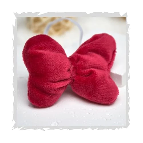 Clothes Set Compatible With Labubu, 6.7 Inches Cute Doll Clothes For Dress Up Unique Style - Rose Red Bow Set 2 Clothes Set Compatible With Labubu, 6.7 Inches Cute Doll Clothes For Dress Up Unique Style - Rose Red Bow Set - Image 2