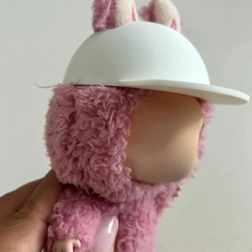3D Printed Accessories For Labubu 17 Cm Plush Figures – Graduation Cap, Baseball Cap, Horror Hockey Mask & Muzzle Mask – DIY Decor For Mini Doll Collectors (No Doll) (Graduation Cap) 5 3D Printed Accessories For Labubu 17 Cm Plush Figures – Graduation Cap, Baseball Cap, Horror Hockey Mask & Muzzle Mask – DIY Decor For Mini Doll Collectors (No Doll) (Graduation Cap) - Image 5