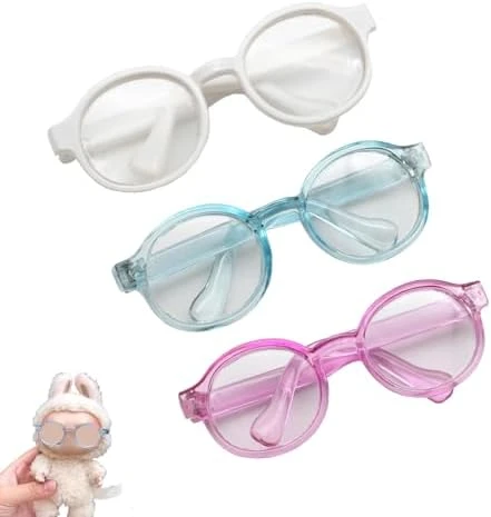 Mini Glasses For Labubu Sunglasses Stylish Eyewear For Labubu Eyeglasses For Labubu Macarons (Group C) 7 Mini Glasses For Labubu Sunglasses Stylish Eyewear For Labubu Eyeglasses For Labubu Macarons (Group C) - Image 7