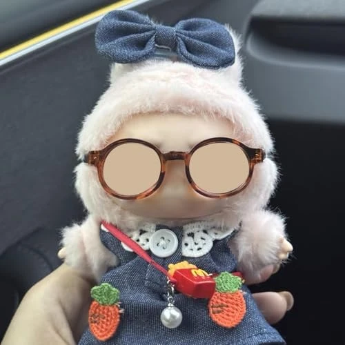 Mini Glasses For Labubu Sunglasses Stylish Eyewear For Labubu Eyeglasses For Labubu Macarons (Group C) 4 Mini Glasses For Labubu Sunglasses Stylish Eyewear For Labubu Eyeglasses For Labubu Macarons (Group C) - Image 4