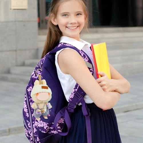 Doll Clothes For Labubu, 17cm/15cm Dolls Outfit Set , Luxury Chic Style High-End Fashion Suitable Doll Accessories (No Doll)(Purple) 3 Doll Clothes For Labubu, 17cm/15cm Dolls Outfit Set , Luxury Chic Style High-End Fashion Suitable Doll Accessories (No Doll)(Purple) - Image 3