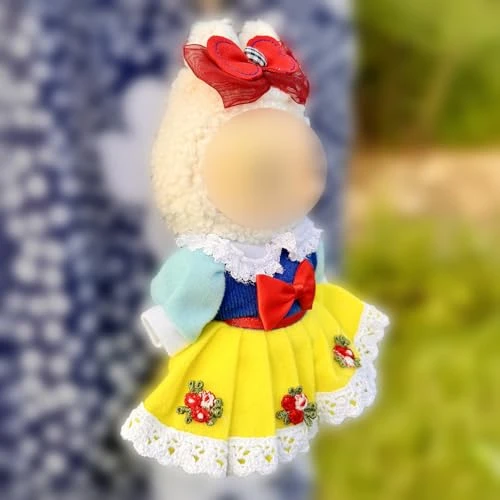 Dress Clothes Set For Labubu Dolls Outfit Doll Dress Clothes Accessories Compatible With 17cm Labubu 1st & 2nd No Doll Included (Style A) 2 Dress Clothes Set For Labubu Dolls Outfit Doll Dress Clothes Accessories Compatible With 17cm Labubu 1st & 2nd No Doll Included (Style A) - Image 2