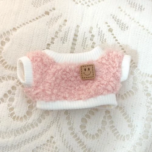 Clothes For Labub, 5-Piece 17cm Clothes For Labub Set With Accessories – Includes Light Pink Velvet Heart Hat, Mini Camera, Glasses & Canvas Shoes (Doll Not Included)(A) 6 Clothes For Labub, 5-Piece 17cm Clothes For Labub Set With Accessories – Includes Light Pink Velvet Heart Hat, Mini Camera, Glasses & Canvas Shoes (Doll Not Included)(A) - Image 6