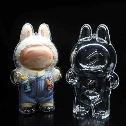 2Pcs Protective Case For LABUBU The Monsters Exciting Macaron & Big Into Energy - Clear Display Case, Dustproof Acrylic Cover For Standing Figures (Doll Not Included) 1 2Pcs Protective Case For LABUBU The Monsters Exciting Macaron & Big Into Energy - Clear Display Case, Dustproof Acrylic Cover For Standing Figures (Doll Not Included)