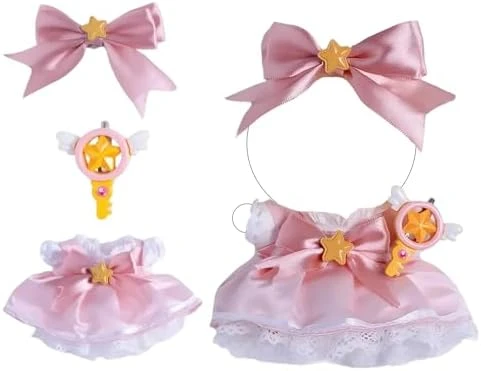 6PCS Princeling Doll Clothes Set For LABUBU Dolls – Green Suit With Crown, Yellow Scarf, Belt, Shoes & Rose Accessory – Fantasy Costume Outfit – Doll Not Included 13 6PCS Princeling Doll Clothes Set For LABUBU Dolls – Green Suit With Crown, Yellow Scarf, Belt, Shoes & Rose Accessory – Fantasy Costume Outfit – Doll Not Included - Image 13