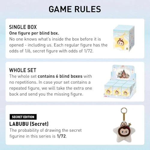 POP MART The Monsters Classic Series-Sparkly Blind Box, The Monsters Blind Box Figures, Random Design Collectible Toys Home Decorations, Holiday Birthday Gifts, Single Box 2 POP MART The Monsters Classic Series-Sparkly Blind Box, The Monsters Blind Box Figures, Random Design Collectible Toys Home Decorations, Holiday Birthday Gifts, Single Box - Image 2