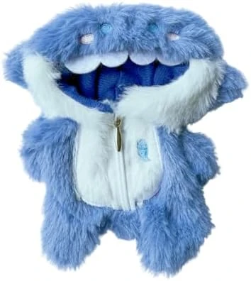 17cm Doll Clothes Set (No Doll Included), Overalls Set For 6.7inch Suit, Faking Animal Style Outfit Jumpsuit, Cute Fashion Dress Up Clothes Accessories For 1st/2nd/3rd Gen (Rabbit) 4 17cm Doll Clothes Set (No Doll Included), Overalls Set For 6.7inch Suit, Faking Animal Style Outfit Jumpsuit, Cute Fashion Dress Up Clothes Accessories For 1st/2nd/3rd Gen (Rabbit) - Image 4