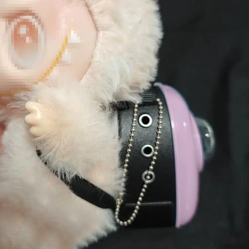 Schoolbag For Labubu Accessories, Dollhouses Miniature Space Carriers For Labubu, Realistic Backpack Ornament For Labubu Clothing & Accessories (Black) 2 Schoolbag For Labubu Accessories, Dollhouses Miniature Space Carriers For Labubu, Realistic Backpack Ornament For Labubu Clothing & Accessories (Black) - Image 2