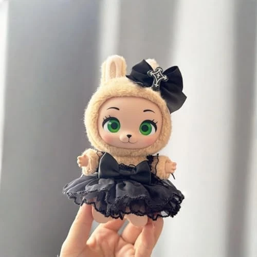 17cm (6.7inch) Doll Clothes,Outfits For Clothes Set, Dolls Keychain Accessories,Premium Fashion Evening Dresses For Dolls Accessories Suit (Doll Not Included) (Style C) 3 17cm (6.7inch) Doll Clothes,Outfits For Clothes Set, Dolls Keychain Accessories,Premium Fashion Evening Dresses For Dolls Accessories Suit (Doll Not Included) (Style C) - Image 3