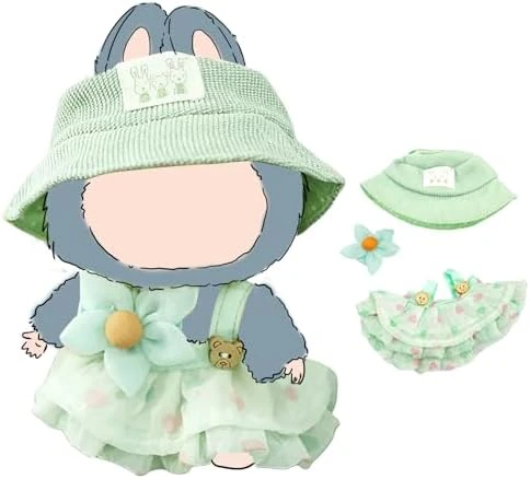 17cm Doll Clothes Set, Sweet Dress Outfit Set For 6.7inch Doll Suit, Fashion Chic & Accessories For Doll 1st/2nd/3rd 6 17cm Doll Clothes Set, Sweet Dress Outfit Set For 6.7inch Doll Suit, Fashion Chic & Accessories For Doll 1st/2nd/3rd - Image 6