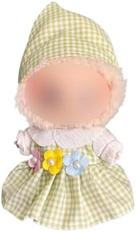 Dress Clothes Set For Labubu Dolls Outfit Doll Dress Clothes Accessories Compatible With 17cm Labubu 1st & 2nd No Doll Included (Style A) 7 Dress Clothes Set For Labubu Dolls Outfit Doll Dress Clothes Accessories Compatible With 17cm Labubu 1st & 2nd No Doll Included (Style A) - Image 7