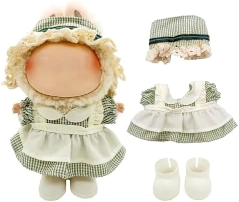 Clothes For Labubu - 5PC Set With Shoes For 6.7 Inches Doll, Premium Labubu Outfit With Accessories, Stylish Labubu Clothes For Doll (NO Doll)(LBB-61) 10 Clothes For Labubu - 5PC Set With Shoes For 6.7 Inches Doll, Premium Labubu Outfit With Accessories, Stylish Labubu Clothes For Doll (NO Doll)(LBB-61) - Image 10