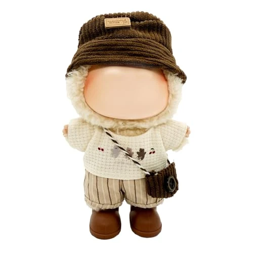 Clothes For Labubu - 5PC Set With Shoes For 6.7 Inches Doll, Premium Labubu Outfit With Accessories, Stylish Labubu Clothes For Doll (NO Doll)(LBB-61) 5 Clothes For Labubu - 5PC Set With Shoes For 6.7 Inches Doll, Premium Labubu Outfit With Accessories, Stylish Labubu Clothes For Doll (NO Doll)(LBB-61) - Image 5