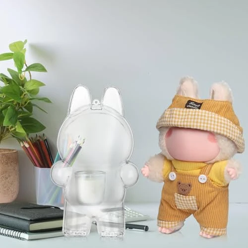 Protective Case & Clothes Set For Labubu: Snap-Seal Display Shell + Outfit For 6.7inch Figures (6.7 Inch) 1 Protective Case & Clothes Set For Labubu: Snap-Seal Display Shell + Outfit For 6.7inch Figures (6.7 Inch)