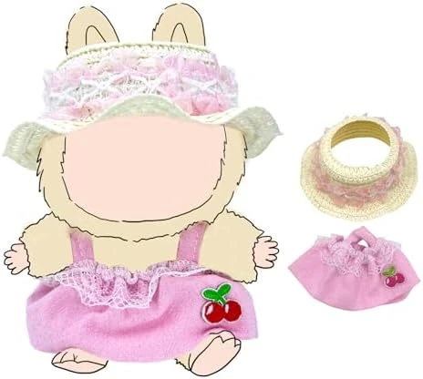 17cm Doll Clothes Set, Sweet Dress Outfit Set For 6.7inch Doll Suit, Fashion Chic & Accessories For Doll 1st/2nd/3rd 7 17cm Doll Clothes Set, Sweet Dress Outfit Set For 6.7inch Doll Suit, Fashion Chic & Accessories For Doll 1st/2nd/3rd - Image 7