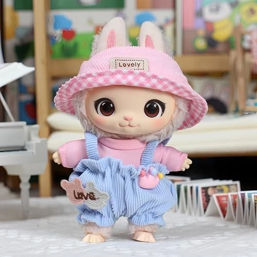 17cm (6.7inch) Doll Clothes,Outfits For Clothes Set, Dolls Keychain Accessories,Premium Fashion Evening Dresses For Dolls Accessories Suit (Doll Not Included) (Style C) 9 17cm (6.7inch) Doll Clothes,Outfits For Clothes Set, Dolls Keychain Accessories,Premium Fashion Evening Dresses For Dolls Accessories Suit (Doll Not Included) (Style C) - Image 9