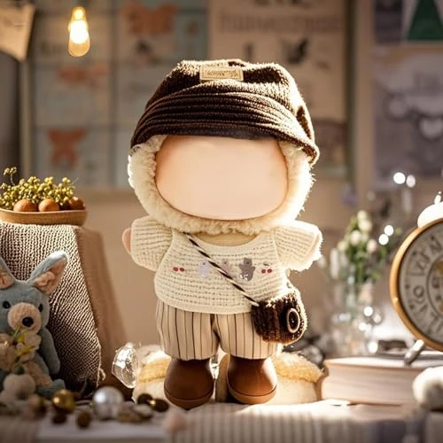 Clothes For Labubu - 5PC Set With Shoes For 6.7 Inches Doll, Premium Labubu Outfit With Accessories, Stylish Labubu Clothes For Doll (NO Doll)(LBB-61) 4 Clothes For Labubu - 5PC Set With Shoes For 6.7 Inches Doll, Premium Labubu Outfit With Accessories, Stylish Labubu Clothes For Doll (NO Doll)(LBB-61) - Image 4