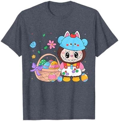Labubus Easter Days Bunny Rabbit Egg Hunting Resurrection T-Shirt 4 Labubus Easter Days Bunny Rabbit Egg Hunting Resurrection T-Shirt - Image 4